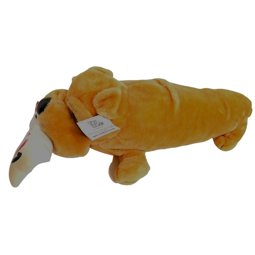 Vintage 1990s Toy Works Wassup Bone Shar Pei Dog Plush Stuffed Animal NWT 14" - Picture 2 of 12